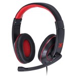 Headset Gamer Vinik Vx Gaming V Blade com Microfone Preto/Vermelho