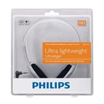 Ficha técnica e caractérísticas do produto Headset Philips Extra Bass Ultra Lightweight Sbchl140 com Fio - PC