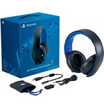 Ficha técnica e caractérísticas do produto Headset Sony Wireless Stereo Gold - Ps3, Ps4 E PS Vita