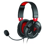 Ficha técnica e caractérísticas do produto Headset Turtle Beach Recon 50: Preto e Vermelho - para PS4/Xbox One/PC/Mac