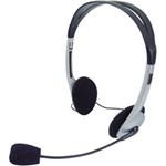 Ficha técnica e caractérísticas do produto Headset Voicer Light 662040Bs Preto/Prata Omega
