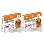 Ficha técnica e caractérísticas do produto Hectopar G Antipulga para Cão de 10 a 25 Kg Kit C/2