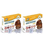 Ficha técnica e caractérísticas do produto Hectopar M Antipulga para Cão de 4 a 10 Kg Kit C/ 2