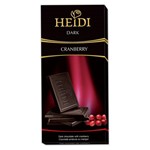 Ficha técnica e caractérísticas do produto Heidi Dark Chocolate Cranberry 80g