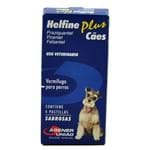 Ficha técnica e caractérísticas do produto Helfine Plus para Cães Helfine Plus Vermífugo para Cães com 4 Comprimidos Palatáveis