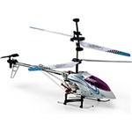 Ficha técnica e caractérísticas do produto Helicóptero Perfomer 3.5 Branco e Azul C/ Controle Remoto - Homeplay
