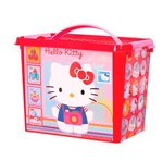 Ficha técnica e caractérísticas do produto Hello Kitty Caixa com Alça Decorada 9L - Monte Líbano