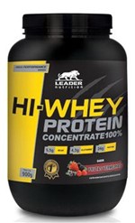 Ficha técnica e caractérísticas do produto Hi-Whey Protein 100 Concentrate (900g) - Leader Nutrition