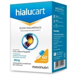 Ficha técnica e caractérísticas do produto Hialucart 80mg Maxinutri com 60 Cápsulas