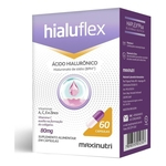 Ficha técnica e caractérísticas do produto Hialuflex 80mg Maxinutri Ácido Hialurônico 60 Cápsulas