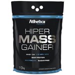 Ficha técnica e caractérísticas do produto Hiper Mass Gainer - Atlhetica Nutrition - Morango - 3000 G