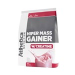 Ficha técnica e caractérísticas do produto HIPER MASS GAINER (3kg) - Morango - Atlhetica Nutrition