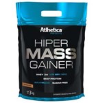 Ficha técnica e caractérísticas do produto Hiper Mass Gainer Pro Series - Atlhetica Nutrition - 3kg - Chocolate