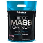 Ficha técnica e caractérísticas do produto Hiper Mass Gainer Pro Series - Atlhetica Nutrition - 3kg - Morango