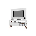 Ficha técnica e caractérísticas do produto Home com Bancada e Painel Dinamarca CJ022 Art In Móveis Branco