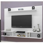 Ficha técnica e caractérísticas do produto Home Suspenso para Tv Até 65 Polegadas com Vidro Itaparica Branco - Chf Móveis