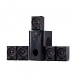 Ficha técnica e caractérísticas do produto Home Theater 5.1 80W Rms com 5 Caixas Satélites - SP291 - Multilaser