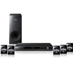 Home Theater 5.1 C/ DVD - HT-D350K - 330W, 1 HDMI, 1 USB, MP3, Anynet + e Karaokê - Samsung