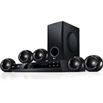 Ficha técnica e caractérísticas do produto Home Theater - HT306SU - Full HD 5.1 Canais com DVD Player, HDMI, USB, Karaokê, Rádio AM/ FM, 330W RMS - LG