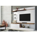Ficha técnica e caractérísticas do produto Home Theater para Tv Allure Branco com Canyon - Hb Móveis