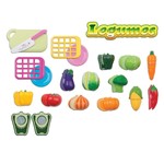 Ficha técnica e caractérísticas do produto Hortifruti Legumes de Brinquedo Cozinha Infantil - Braskit