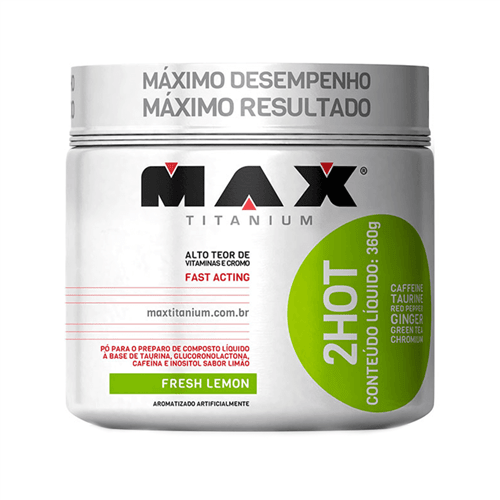 Ficha técnica e caractérísticas do produto 2Hot 360G Max Titanium (Fresh Lemon)