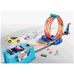 Hot Wheels Balde Completo Track Builder Multi Loop Mattel FLK89