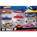Ficha técnica e caractérísticas do produto Hot Wheels HOT Wheels C/10 Carrinhos SORT (074299548864) - Mattel