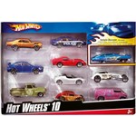 Ficha técnica e caractérísticas do produto Hot Wheels HOT Wheels C/10 Carrinhos SORT - Mattel