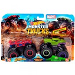 Ficha técnica e caractérísticas do produto Hot Wheels Monster Trucks Homem Aranha Vs Hulk - Mattel
