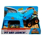 Ficha técnica e caractérísticas do produto Hot Wheels Monster TRUCKS Lançador SHARK Wreak Mattel GKY01
