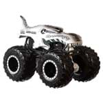 Ficha técnica e caractérísticas do produto Hot Wheels Monster Trucks Mega Wrex Branco e Preto - Mattel - Kanui