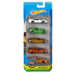 Ficha técnica e caractérísticas do produto Hot Wheels Pacote 5 Carros - HW Exotics - Mattel - Mattel