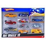 Ficha técnica e caractérísticas do produto Hot Wheels - Pacote de 10 Carros - Mattel - Hot Wheels