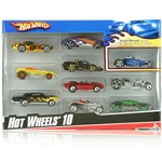 Hot Wheels Pacote de 10 Carros Sortidos - Ref.54886 - Mattel