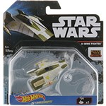 Ficha técnica e caractérísticas do produto Hot Wheels Star Wars Carros Naves Starships A-Wing Figther - Mattel
