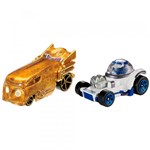 Ficha técnica e caractérísticas do produto Hot Wheels Star Wars R2-D2 e C-3PO - Mattel