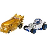 Ficha técnica e caractérísticas do produto Hot Wheels Star Wars R2D2 e C3PO - Mattel