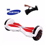 Ficha técnica e caractérísticas do produto Hoverboard 8 Polegadas - Smart Balance - Bluetooth - Bateria Samsung - Branco com Vermelho