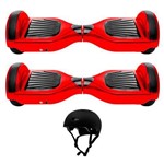 Ficha técnica e caractérísticas do produto 2 Hoverboard Skate Elétrico Scooter Segway Smart Balance Wheel com Capacete Proteção