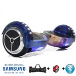 Hoverboard Smart Balance Led Bluetooth Samsung com Bolsa Aurora