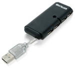 Ficha técnica e caractérísticas do produto Hub USB 2.0 4 Portas Slim Multilaser - AC064