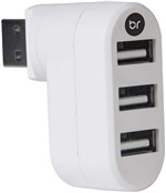 Ficha técnica e caractérísticas do produto Hub USB Bright 0335 3 Portas Branco