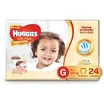 Ficha técnica e caractérísticas do produto Huggies Soft Touch Fralda Infantil Roupinha G C/24