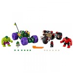 Ficha técnica e caractérísticas do produto Hulk Contra Hulk Vermelho - LEGO Super Heroes 76078