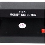 Ficha técnica e caractérísticas do produto Identificador de Notas Falsas Money Detector Bi-volt