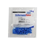 Ficha técnica e caractérísticas do produto Identificador para Cabos HellermannTyton 5 Números 100 Unidades Azul