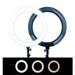 Iluminador Ring Ligth de Led 19 Polegadas com 49cm Diâmetro para Foto e Vídeo 320 Leds
