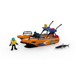 Ficha técnica e caractérísticas do produto Imaginext Barco de Resgate Dtl95 Fisher- Price - Mattel