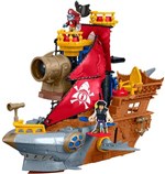 Ficha técnica e caractérísticas do produto Imaginext Navio Pirata Tubarao Dhh61 - Mattel